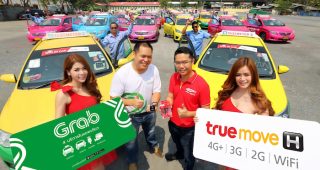 TrueMove H 4G Car WiFi หนุน Grab ชูบริการ Smart Taxi ยกระดับแท็กซี่ไทย
