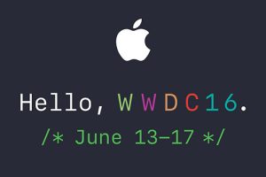 Apple เตรียมจัดงาน WWDC 2016 คาดเปิดตัว iOS 10 และ OS X รุ่นใหม่ วันที่ 13-17 มิถุนายนนี้
