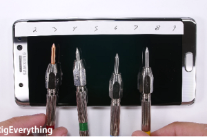 เต็มๆ!! ทดสอบการป้องกันรอยของจอ Gorilla Glass 5 ที่ใช้กับ Galaxy Note 7 ทนทานแค่ไหนมาดูกัน