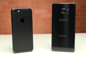 ทดสอบความเร็วระหว่าง iPhone 7 และ Samsung Galaxy Note7