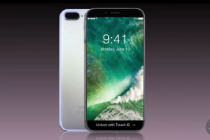 โชว์คอนเซ็ปต์ iPhone 8 มาพร้อม Touch Bar รองรับชาร์จแบตเตอรี่ไร้สาย