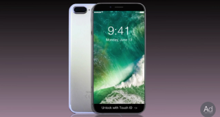 โชว์คอนเซ็ปต์ iPhone 8 มาพร้อม Touch Bar รองรับชาร์จแบตเตอรี่ไร้สาย