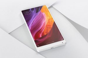 เปิดตัว Xiaomi Mi Mix สมาร์ทโฟนไร้ขอบสีขาว White Pearl ในงาน CES 2017