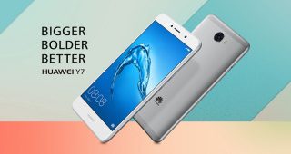 เปิดตัว Huawei Y7 แบตอึด 4000mAh รันระบบ Android 7.0 Nougat บอดี้โลหะไร้รอยต่อ!