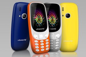 VKWorld Z3310 ฟีเจอร์โฟนร่างแฝดของ Nokia 3310 (2017) ราคาถูก