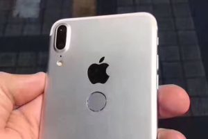 หลุดจนงง! ชิ้นส่วนด้านหลัง iPhone 8 กล้องหลังคู่แนวตั้ง และสแกนลายนิ้วมือ