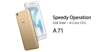 OPPO A71 สมาร์ทโฟนรุ่นใหม่ RAM 3GB แบตอึด 3000 mAh วางขายแล้วในไทย! พร้อมราคาพิเศษเพียง 3,990 บาท