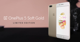 เปิดตัว OnePlus 5 เฉดใหม่สีทอง Soft Gold เวอร์ชัน Limited Edition แรม 6GB ความจุ 64GB