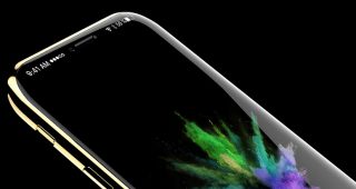 หลุดแผงจอด้านหน้า Samsung Galaxy Note8 เทียบชัดๆ กับ iPhone 8
