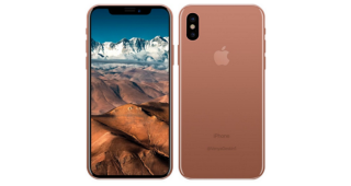 เผยเรนเดอร์ iPhone 8 ตัวเครื่องสีทองแดง