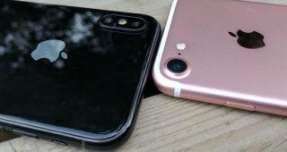 หลุดอีกระลอก! เผยเครื่องต้นแบบ iPhone 8 สีดำเงางาม พร้อมเทียบขนาด iPhone 7