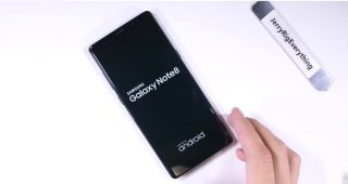 Samsung Galaxy Note8 ถูกทดสอบความทนทานสารพัดวิธี จะแกร่งแค่ไหนไปดูกัน!