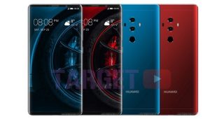 เผยภาพเรนเดอร์ Huawei Mate 10 Pro ว่าที่เรือธงจอไร้ขอบ Bezel-less กล้องหลังเลนส์คู่ ก่อนเปิดตัวเร็วๆ นี้!