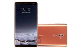 หลุดเรนเดอร์ Nokia 9 ขอบจอบางเฉียบ กล้องหลังเลนส์คู่ สแกนนิ้วมือด้านหลังเครื่อง