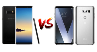 เปรียบเทียบ Samsung Galaxy Note8 และ LG V30 เรือธงกล้องคู่ ดีไซน์จอไร้ขอบ สเปคหนัก!