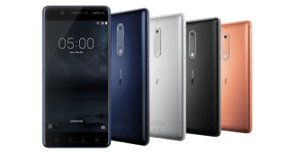 ราคา Nokia 5 ดีไซน์โฉบเฉี่ยว กล้องหน้า 8MP รันระบบ Android 7.1.1 มีสแกนลายนิ้วมือ