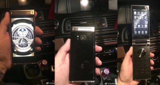 หลุดเครื่องจริง Samsung W2018 สมาร์ทโฟนฝาพับระดับเรือธง! ขุมพลัง Snapdragon 835 แรม 6GB