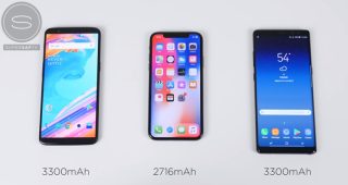 เผยผลทดสอบระบบชาร์จเร็วของ OnePlus 5T, iPhone X และ Samsung Galaxy Note8
