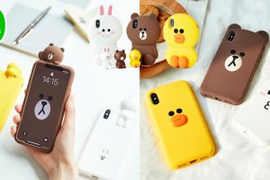 LINE เอาใจผู้ใช้งาน iPhone X เปิดตัวเคส LINE Friend มีทั้งหมีบราวน์, กระต่ายโคนี่ และคุณซัลลี่