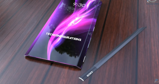 เผยคอนเซ็ปต์ Sony Xperia Note หน้าจอ OLED บิ๊กไซส์! แรม 6GB กล้องหลังคู่ 21MP พร้อมปากกา S Pen