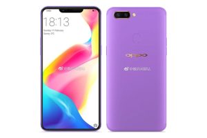 หลุดตัวเครื่อง OPPO R15 ดีไซน์หน้าจอมีรอยบากคล้าย iPhone X ด้านหลังติดตั้งกล้องคู่แนวนอน