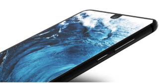 หลุดตัวเครื่อง Sharp Aquos S3 โชว์จอไร้ขอบ มีรอยบากด้านบน กล้องหลังคู่แนวตั้ง