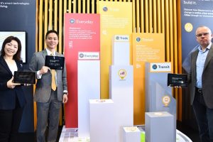 มาสเตอร์การ์ดชู สมาร์ท ซิตี้ ในงานฟินเทคแฟร์ 2018 ซึ่งจัดเป็นครั้งแรกในไทยโดยธนาคารแห่งประเทศไทย