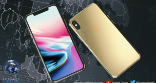 คอนเซ็ปต์ iPhone X Plus ดีไซน์พรีเมียม จอใหญ่ บอดี้สีทองสุดหรูหรา!