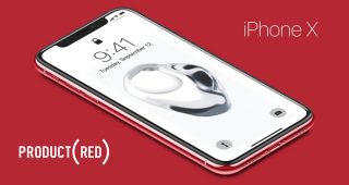 Martin Hajek เผยคอนเซ็ปต์ iPhone X สีแดง (PRODUCT) RED