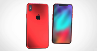 คอนเซ็ปต์ iPhone X และ iPhone X+ เวอร์ชัน (PRODUCT)RED สีแดงสุดร้อนแรง ดีไซน์สวยพรีเมียม!!