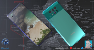 เผยคอนเซ็ปต์ Huawei Mate 20 กล้องหลังสุดล้ำ!! 4 ตัว สแกนนิ้วฝังใต้จอ พร้อมขุมพลัง Kirin 980