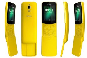 Nokia 8110 4G สมาร์ทฟีเจอร์โฟน KaiOS บอดี้กันน้ำ IP52 รองรับ 4G VoLTE และ Wi-Fi แบตเตอรี่ใช้งานได้นาน ราคาเบาๆ