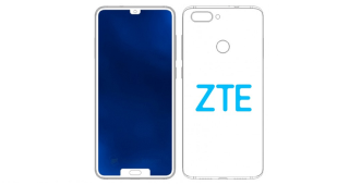 ZTE ยื่นจดสิทธิบัตรสมาร์ทโฟนรุ่นใหม่ ดีไซน์รอยบากทั้งด้านบนและล่าง!!