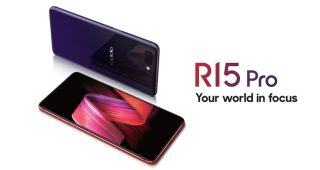 เปิดตัว OPPO R15 Pro ดีไซน์กระจกหรูไล่เฉดสี กล้องหลังคู่ 20MP + 16MP แรม 6GB ความจุ 128GB พร้อมชาร์จไว VOOC Flash Charge