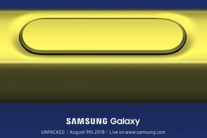 “Samsung” ร่อนการ์ดเชิญ เผยโฉมสมาร์ทโฟนแฟลกชิปรุ่นล่าสุด เปิดตัวยิ่งใหญ่ ณ มหานครนิวยอร์ค สหรัฐอเมริกา 9 สิงหาคม 2018 นี้! พร้อมถ่ายทอดไลฟ์สดทั่วโลก