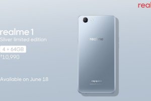 OPPO เตรียมเปิดตัว Realme 1 ตัวเครื่องสีเงิน Silver Limited Edition สุดพิเศษเร็วๆ นี้!