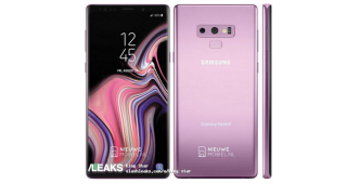 เผยเรนเดอร์ทางการของ Samsung Galaxy Note 9 เวอร์ชันสีม่วง Lilac Purple สุดงาม!