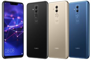 Huawei Mate 20 Lite สมาร์ทโฟนกล้อง 4 ตัว จะมีทั้งหมด 3 สี ได้แก่ สีดำ สีทอง และสีน้ำเงิน