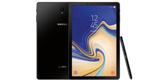 Samsung Galaxy Tab S4 หน้าจอ Super AMOLED ขนาด 10.5 นิ้ว แรม 4GB แบตอึด 7300 mAh รองรับ S Pen