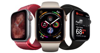 Apple Watch Series 4 ดีไซน์จอโค้งสุดขอบ พร้อมเทคโนโลยี ECG ดูแลสุขภาพขั้นสุด! มีให้เลือก 3 สี Silver, Gold และ Space Gray