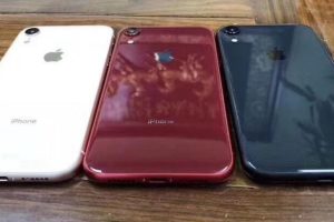 หลุดตัวเครื่อง iPhone ปี 2018 รุ่นจอ LCD ขนาด 6.1 นิ้ว บอดี้ 4 เฉดสี โชว์ถาดรองรับ 2 ซิมการ์ด