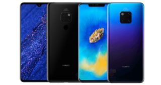 เผยเรนเดอร์ทางการ Huawei Mate 20 และ Mate 20 Pro โชว์กล้องหลังเลนส์ Leica จำนวน 3 ตัว จอใหญ่มีรอยบากต่างดีไซน์