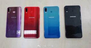 หลุดเครื่องจริง Samsung Galaxy A6s บอดี้ไล่เฉดสีสวยงาม ลุ้นเปิดตัว 24 ตุลาคมนี้