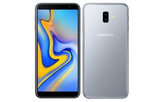 Samsung Galaxy J6+ หน้าจอ 6 นิ้ว ชิปเซ็ต Snapdragon 425 แบตเตอรี่ 3300 mAh กล้องหลังคู่ มีสแกนลายนิ้วมือ