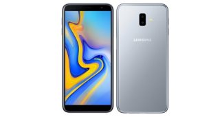 Samsung Galaxy J6+ หน้าจอ 6 นิ้ว ชิปเซ็ต Snapdragon 425 แบตเตอรี่ 3300 mAh กล้องหลังคู่ มีสแกนลายนิ้วมือ