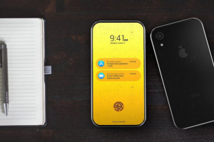 เผยคอนเซ็ปต์ iPhone XR 2 ดีไซน์ขอบจอบางเฉียบ ไร้จอบาก รองรับสแกนนิ้วมือใต้จอ พร้อมแบตเตอรี่แม่เหล็กชาร์จไฟในตัว