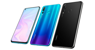 Huawei nova 4 จอใหญ่ 6.4 นิ้ว ดีไซน์ Punch Display ขุมพลัง Kirin 970 แรม 8GB กล้องหลัง 3 ตัว แบตเตอรี่ 3750 mAh
