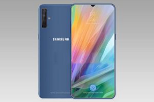 หลุดเรนเดอร์ Samsung Galaxy M30 มาพร้อมจอ Infinity-V ขนาด 6.38 นิ้่ว กล้องหลัง 3 เลนส์ แบตพันธุ์อึด 5000 mAh