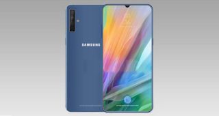 หลุดเรนเดอร์ Samsung Galaxy M30 มาพร้อมจอ Infinity-V ขนาด 6.38 นิ้่ว กล้องหลัง 3 เลนส์ แบตพันธุ์อึด 5000 mAh