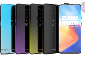เผยเรนเดอร์ OnePlus 7 กล้องหน้า Pop-up กล้องหลัง 3 ตัว บอดี้ฝาหลังไล่สุดงาม!
